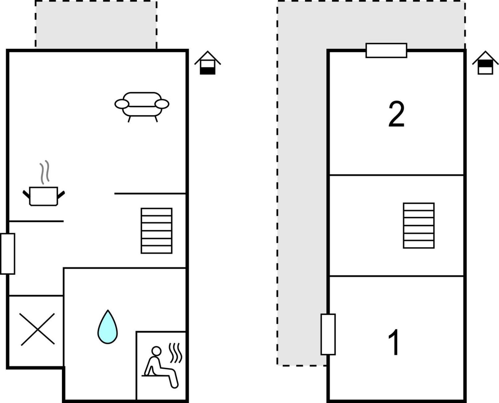 Nice Home In Tossens With Kitchen المظهر الخارجي الصورة
